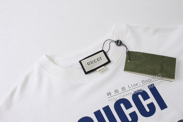 Gucci古奇專櫃古馳2023FW新款印花圓領衛衣 男女同款 tzy3139